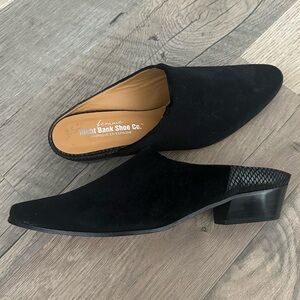 Vintage Black Mule Clogs by Right Bank Shoe Co.